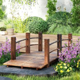 Wooden Garden Bridge Arc Footbridge ( Amazon Shipping)(Prohibited by WalMart)
