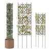 19' x 64'Outdoor Plant Support Frame for Raised Garden Bed