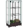 31.5" x 15.7" x 48.8" Garden Bed with PE Cover