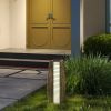 Sand Waterproof Outdoor Floor Lamp with Auto On/Off LED Lights