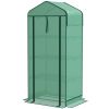 4 Tier Mini Small Greenhouse Green