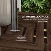 Outdoor Umbrella Base Storage Box ( Amazon Shipping)(Prohibited by WalMart)