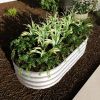 4x2x1ft Raised Garden Bed Kit, Galvanized Planter Raised Garden Beds for Outdoor for Vegetables,Flowers &Herbs, Heavy Duty, Rust-Resistant