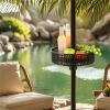 Patio Umbrella Table Tray Adjustable