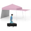14 X 9.2 FT Pop up Canopy Tent - Pink