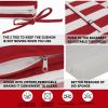 Outdoor Lounge Chair Cushion Replacement Patio Funiture Seat Cushion Chaise Lounge Cushion(Red/White Striped) [Sale to Temu is Banned.Weekend can not