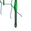 17" x 72" x 72" Outdoor Metal Garden Trellis with Climbing Net