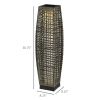 Gray Solar Floor Lamp, Outdoor Garden Lantern