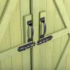 Fir Wood Shed Garden Storage Shed Green