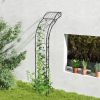 1PC Garden Arch Arbor Trellis for Climbing Plants Roses Vines