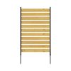 72.8"H x 38.5"W(1 Panel) Cedar Wood Privacy Screen, Outdoor Privacy Walls, Privacy Wood Fence for Pool Equipment Enclosure, Trash Can Enclosures