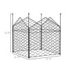 Garden Decorative Fence Panel ( Amazon Shipping)(Prohibited by WalMart)