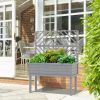 Wooden Planter, Flower shelf,Wood Planter Box