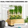 Raised Garden Bed/Garden Bed, Galvanized Planter